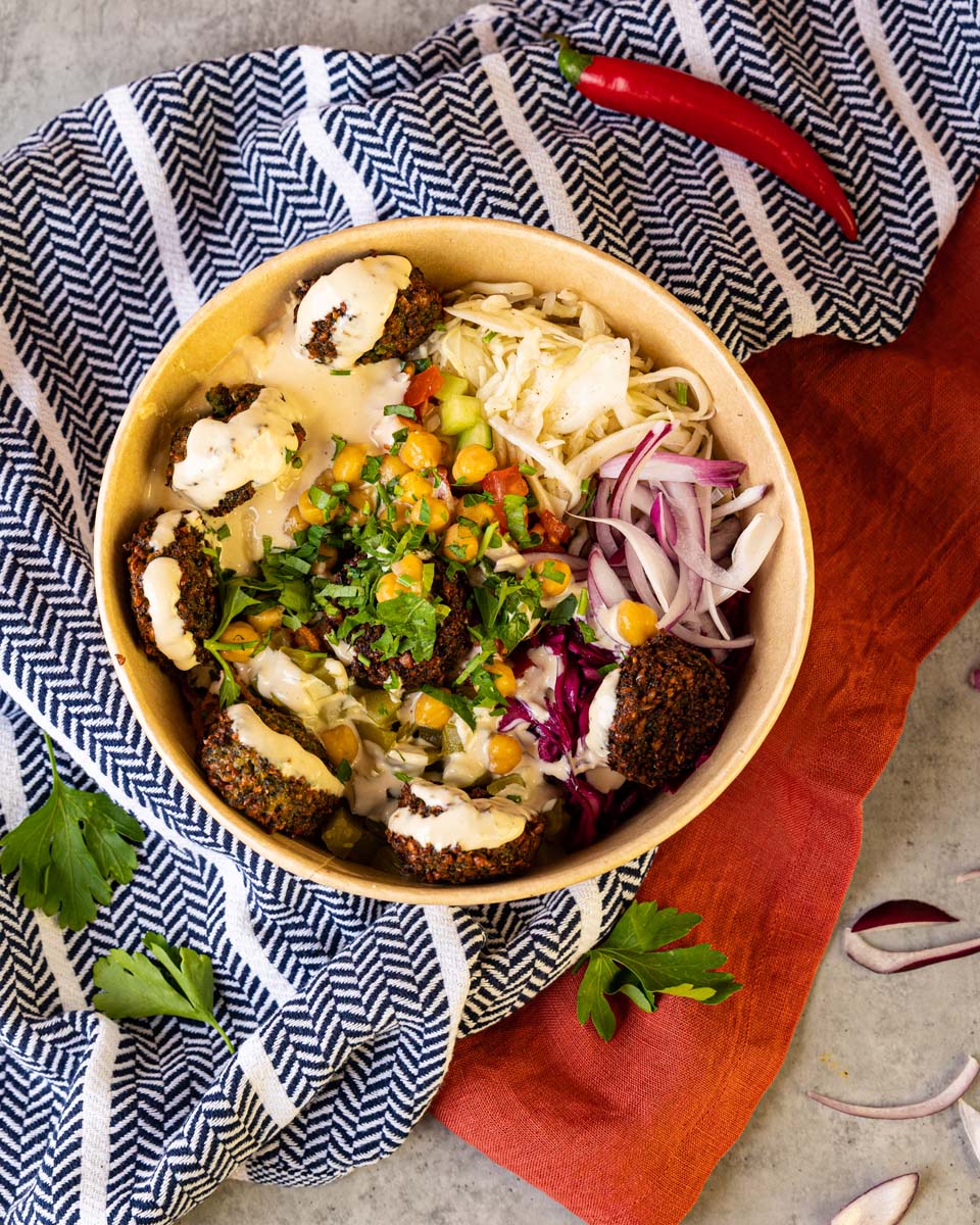 Falafel Bowl (vegan)